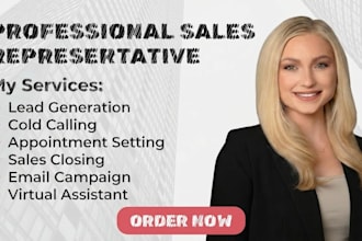 sales representative sales closer agent salesperson sdr b2b telemarketing