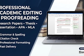 proofread and format your academic paper in apa mla harvard