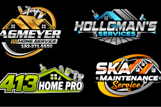 design a professional home service logo for your business