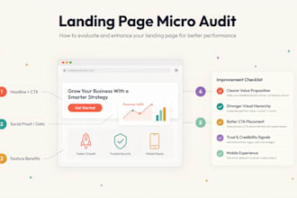 audit your landing page and boost conversions with cro fixes