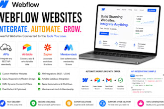 develop wordpress membership website, lms website webflow site memberstack