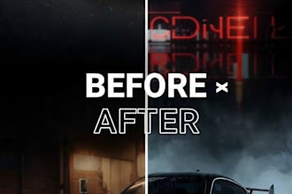 transform your car photo into cinematic 4k ai image