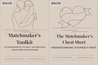 design a professional workbook, planner, or printable