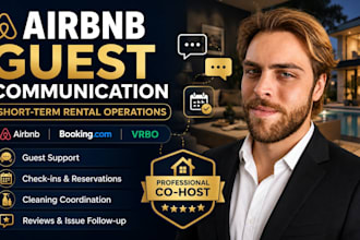 manage airbnb guest communication and short term rental operations