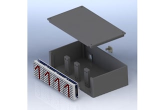 design iot pcb enclosure cad model for arduino esp32 raspberry pi devices