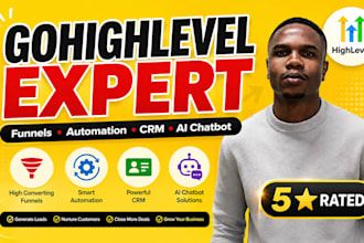 ghl automation expert, gohighlevel workflow, website design