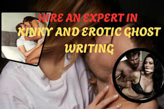 ghostwrite smut, romance, nsfw, fantasy novels erotica kinky dark romance