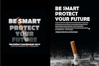 design professional posters and ad campaigns for your business