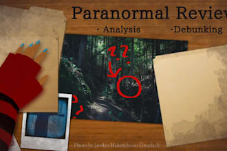 investigate your strange photo, video, or paranormal mystery
