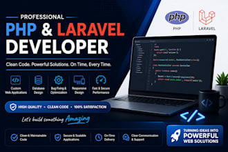develop, fix and customize PHP mysql websites