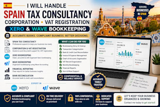handle spain tax consultancy corporation vat registration xero wave bookkeeping