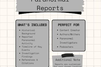 research haunted locations and paranormal history