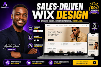 design a wix e commerce store with product inventory and payment setup