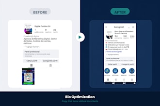 rewrite your instagram or facebook bio