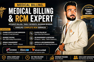 manage your medical billing, claims, ar, and rcm services