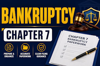 prepare full chapter 7 bankruptcy paperwork