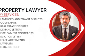 act as your US real estate and property attorney