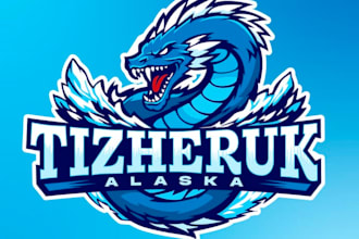 create awesome unique leviathan e sports mascot logo design