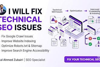fix technical SEO issues
