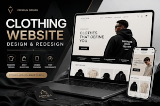 build clothing website, clothing store, fashion website, clothing shopify store