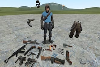 create garrys mod fivem dayz rust scum custom weapons maps playermodel ai