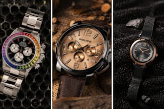 professionally edit your watch product photos for ecommerce
