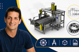 factory equipment cad industrial machinery mechanical engineering drawing
