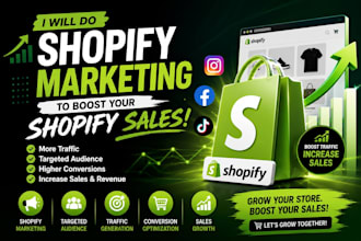 do shopify marketing, shopify promotion to boost shopify sales
