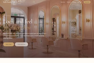 design a modern responsive website
