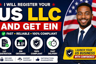 register your US llc, ein and wyoming llc for non US residents