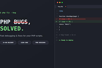 fix PHP javascript laravel phython HTML CSS bugs