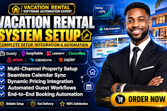 setup guesty hospitable lodgify ownerrez airbnb vacation rental cedyn zapier