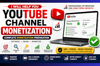 help you complete youtube channel monetization requirements