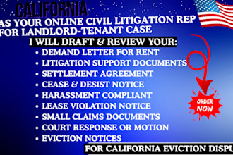 draft california eviction notice, lease agreement for landlord tenant disputes