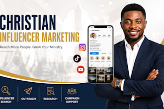 find christian influencers to promote your church or ministry