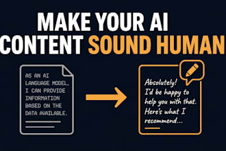 edit and humanize your ai written content to sound human