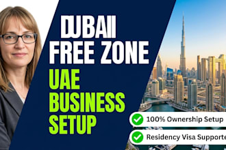 do dubai free zone formation, uae business setup, visa and nominee director