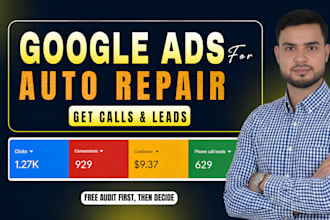 setup google ads for auto repair to get more calls and leads