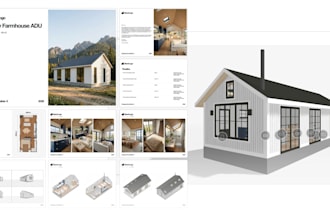 design realistic 3d adu layouts tiny house exterior plans in sketchup