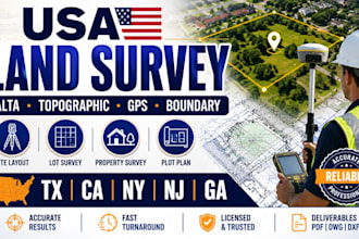 alta line boundary plot property land mapping site survey USA ga nj al fl ca