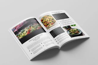 cookbook writer vegan keto healthy recipe book formatting cookbook layout design