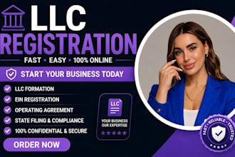 registers US llc llc formation company registration and ein for non residents