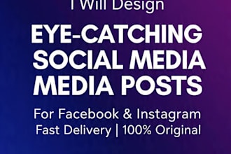 design instagram posts and stories for brand and business