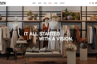 design wix streetwear website clothing brand fashion ecommerce website