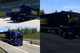 create high 3d quality ets 2 and ats skin and trucks, ets trailer, ats map