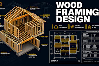 do wood framing structural design and calculations