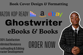 ghostwrite a professional KDP book in your niche