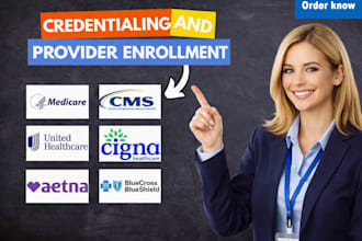 provider credentialing, insurance enrollment and contracting
