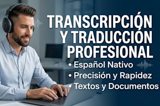 atenciones personalizadas y traducciones