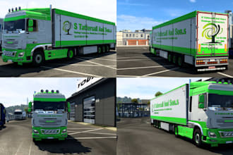 build realistic custom trucks for ets2 and american truck simulator truck mods